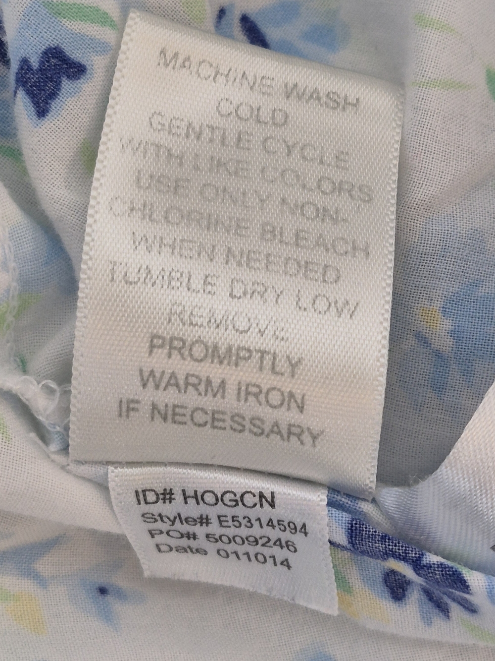 Eileen West "Ditsy" Floral Sleevelees Short Cotton Lawn Nightgown - Picture 10 of 12